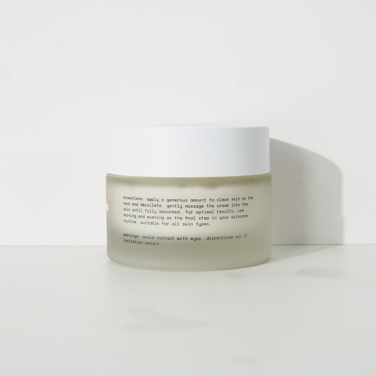 lifting collageen crème voor hals en décolleté