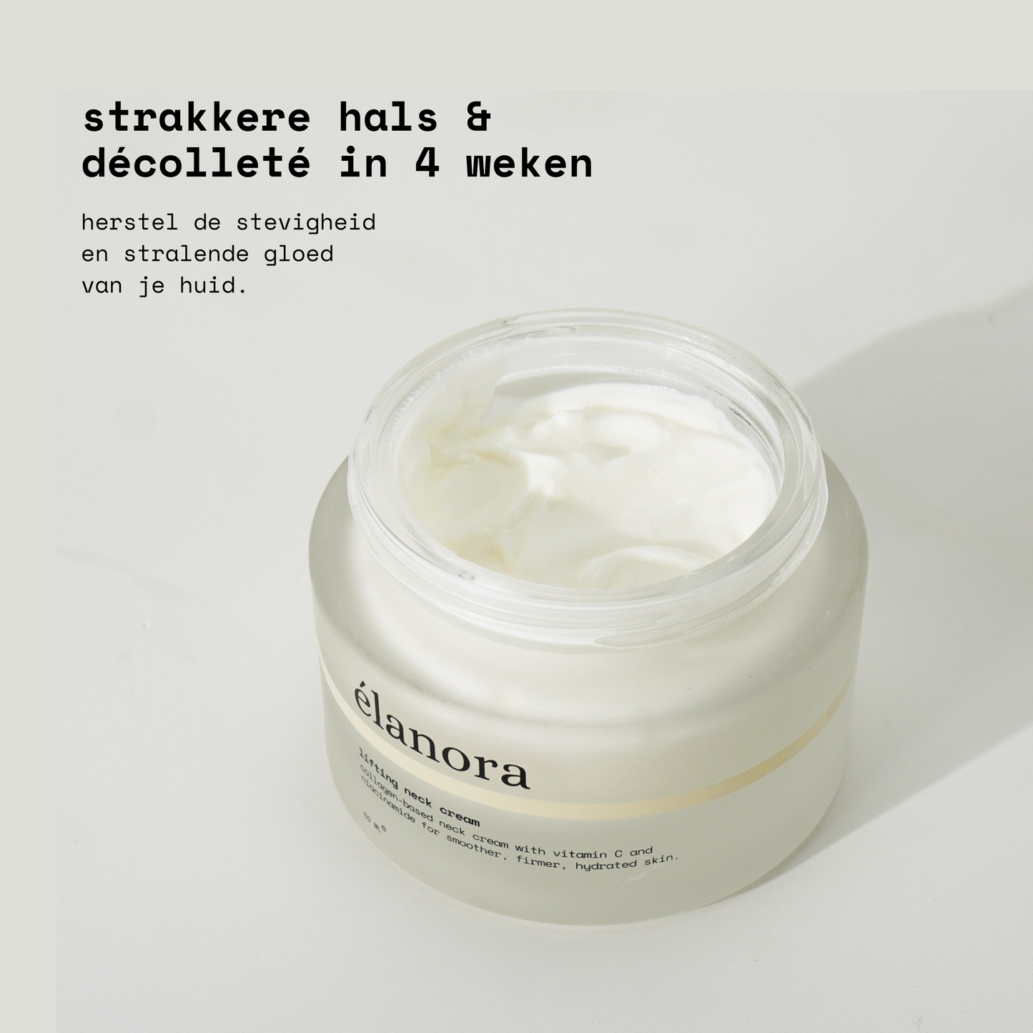 lifting collageen crème voor hals en décolleté