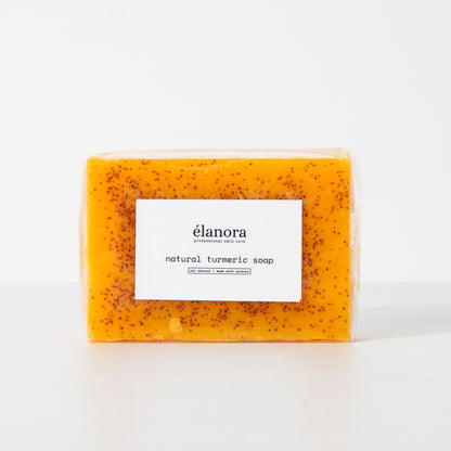 natuurlijke bio-kurkuma zeep