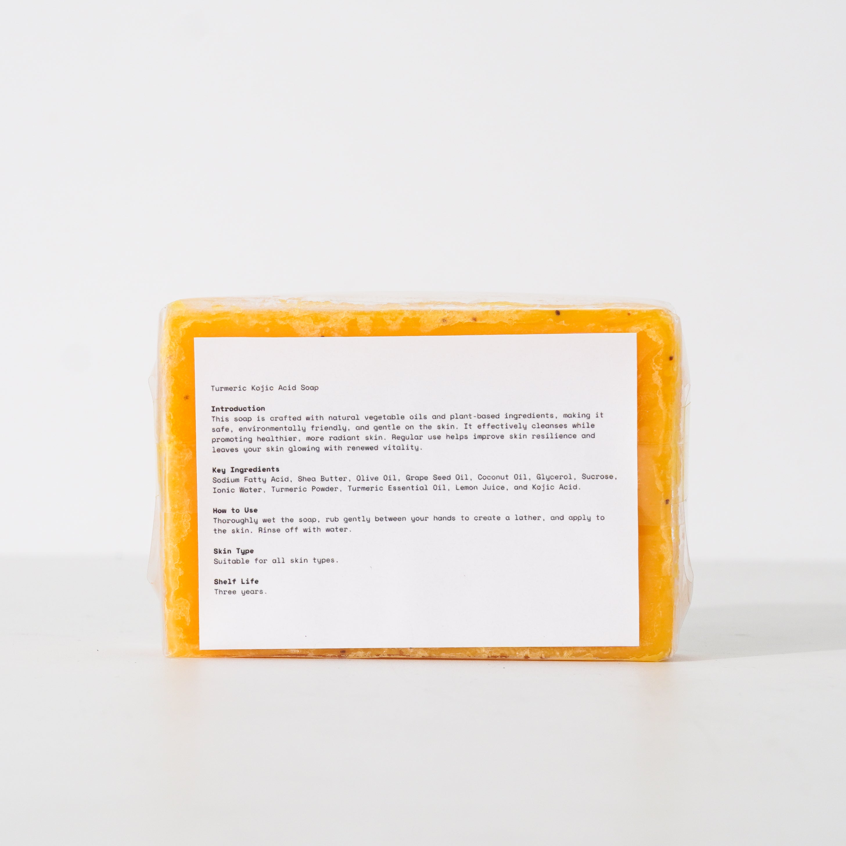 natural bio-turmeric soap