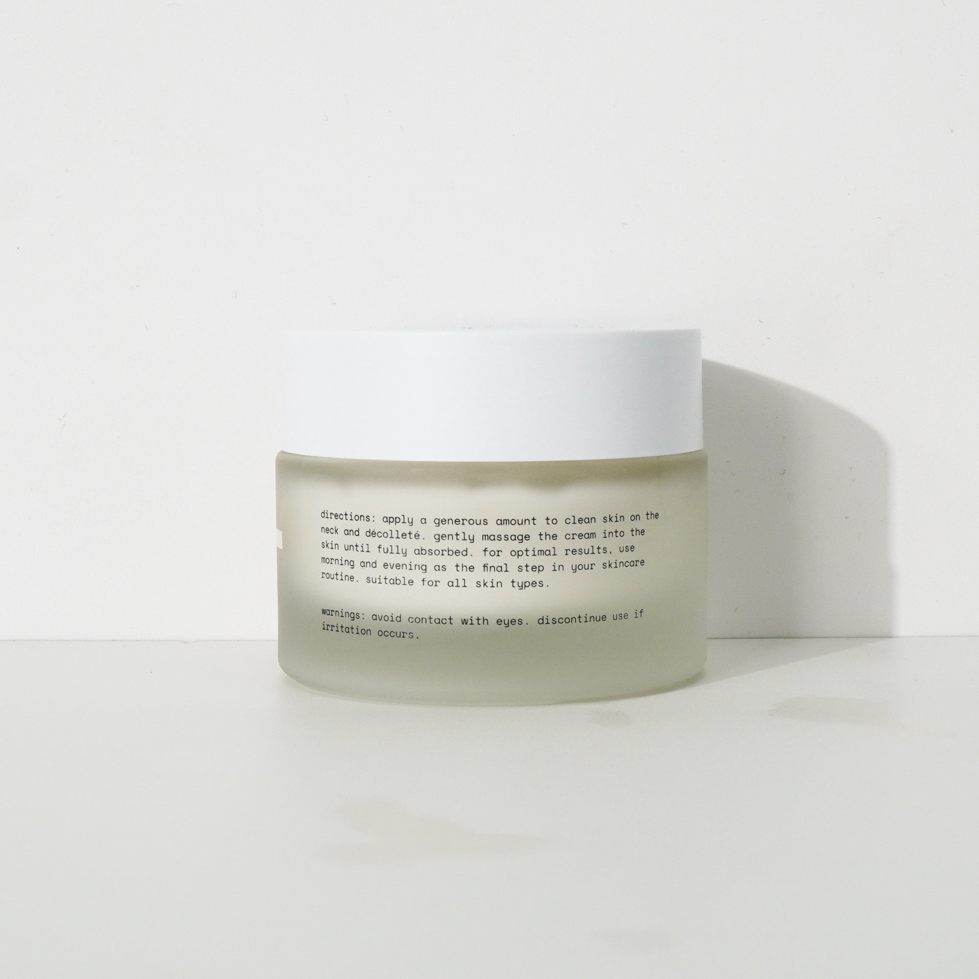 lifting collagen cream for neck and décolleté