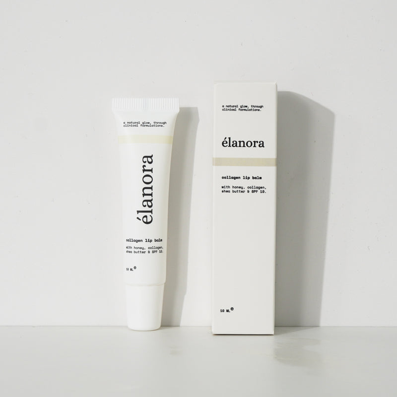 collageen lip balm met honing, shea butter en spf