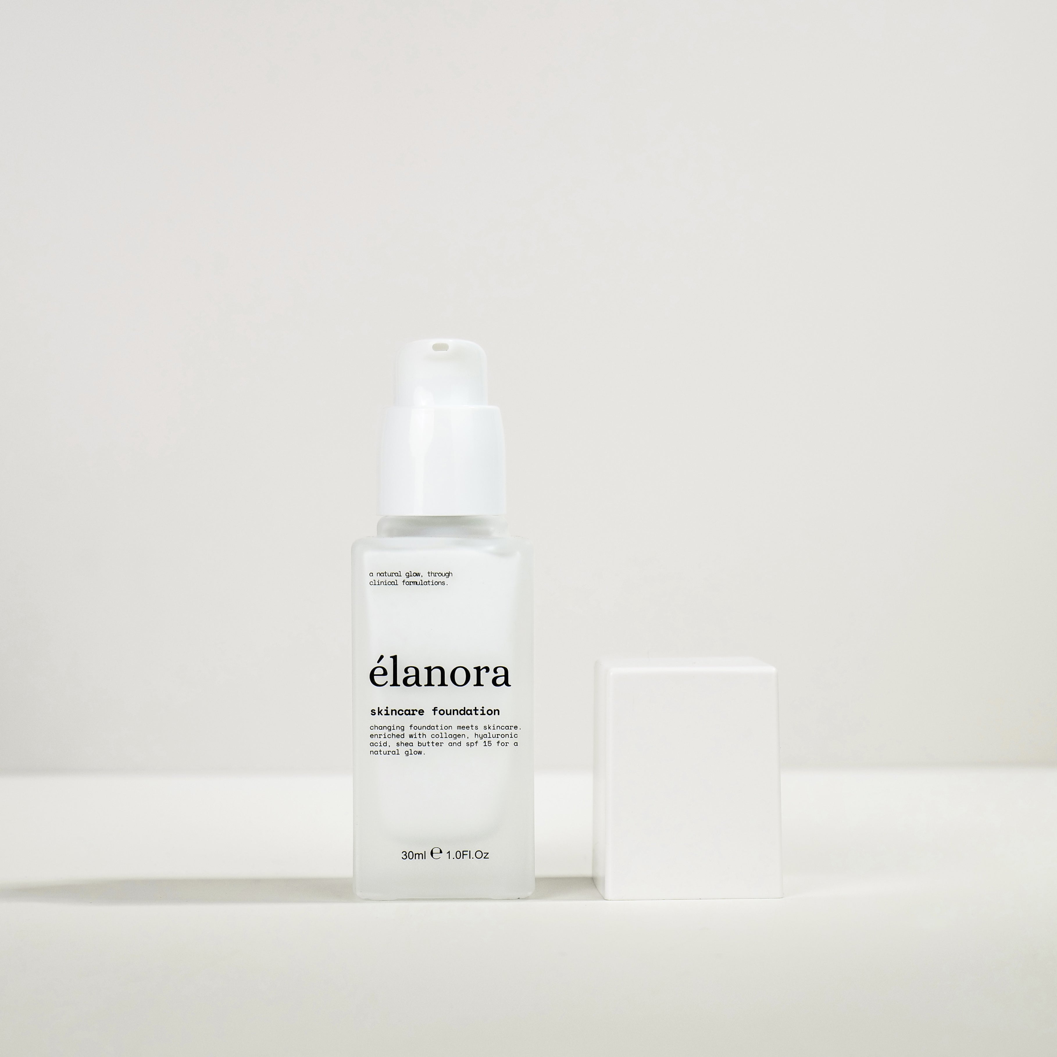 skincare foundation with collagen & spf