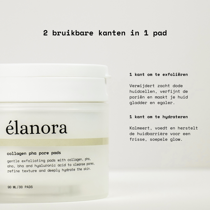 collageen pore refining pads