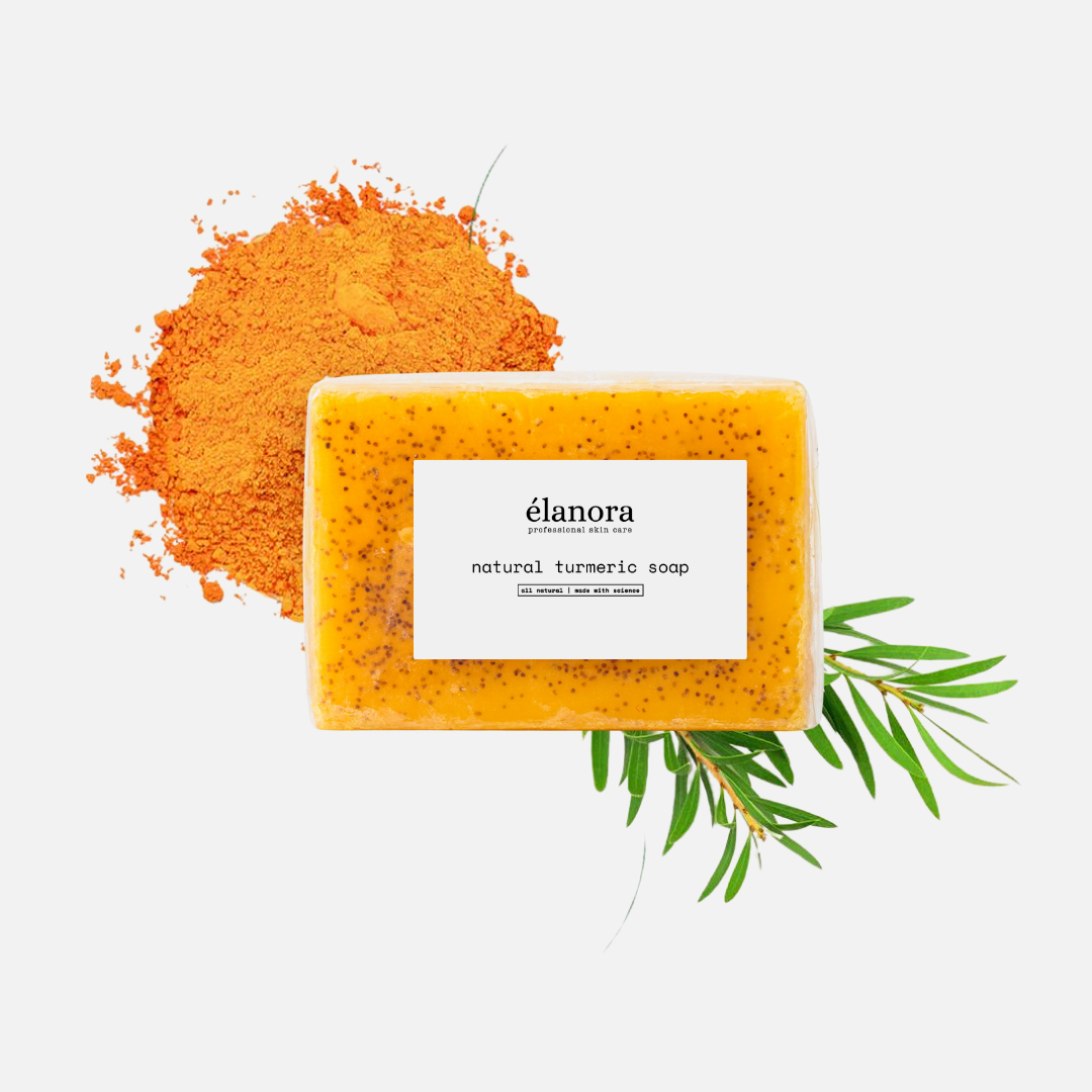 natuurlijke bio-kurkuma zeep